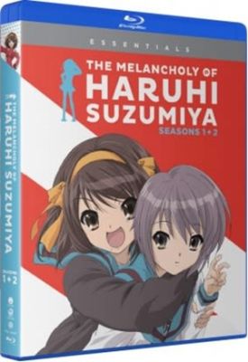 Image of Melancholy of Haruhi Suzumiya - Seasons 1 & 2 - Essentials BLU-RAY boxart