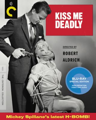 Image of Kiss Me Deadly Criterion Blu-ray boxart