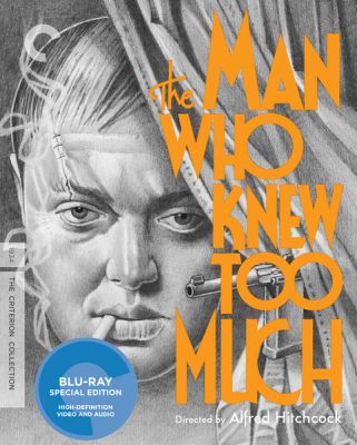Image of Man Who Knew Too Much, Criterion Blu-ray boxart