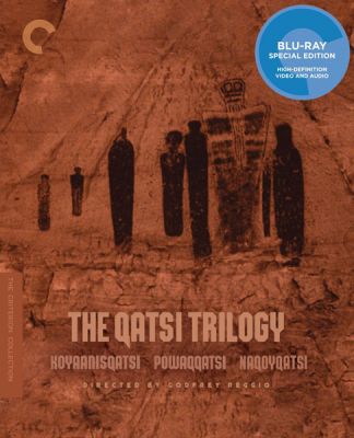 Image of Qatsi Trilogy, Criterion Blu-ray boxart