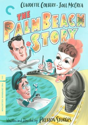Image of Palm Beach Story, Criterion Blu-ray boxart