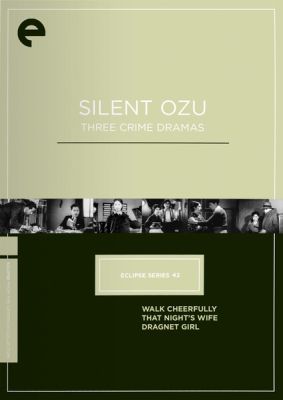 Image of Eclipse Series 42: Silent Ozu - Three Crime Dramas Criterion DVD boxart