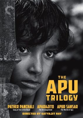 Image of Apu Trilogy, Criterion DVD boxart