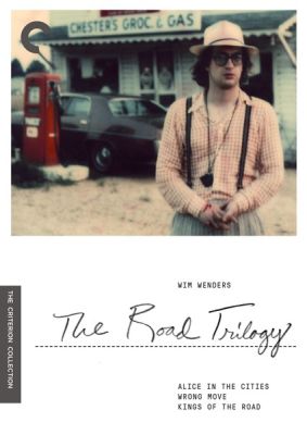 Image of Wim Wenders Road Trilogy Criterion DVD boxart