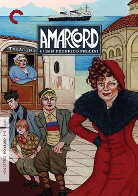 Image of Amarcord Criterion DVD boxart