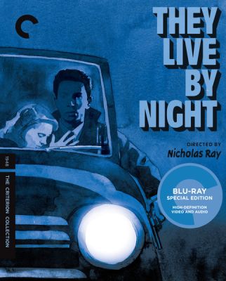 Image of They Live By Night Criterion Blu-ray boxart