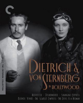 Image of Dietrich And Von Sternberg In Hollywood Criterion Blu-ray boxart