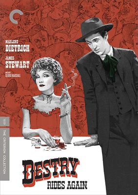 Image of Destry Rides Again Criterion DVD boxart