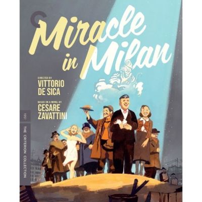 Image of Miracle in Milan Criterion Blu-ray boxart
