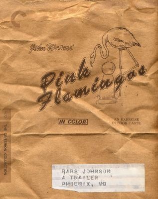 Image of Pink Flamingos Criterion Blu-ray boxart