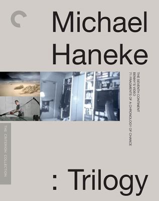 Image of Michael Haneke: Trilogy Criterion BLU boxart