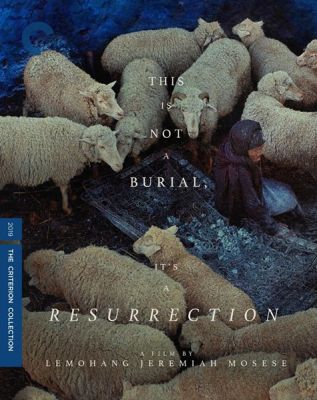 Image of This Is Not a Burial, Its a Resurrection Criterion Blu-ray boxart