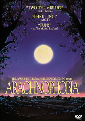 Image of Arachnophobia DVD boxart