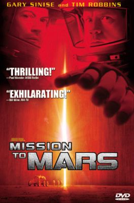 Image of Mission To Mars DVD boxart
