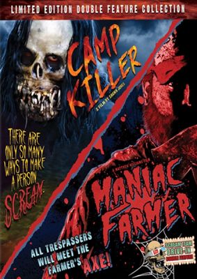 Image of Camp Killer And Maniac Farmer Double Feature Blu-ray boxart