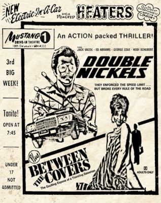 Image of Double Nickels + Between the Covers (Drive-in Double Feature #17) Blu-ray boxart