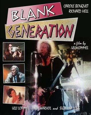 Image of Blank Generation (1980) Blu-ray boxart