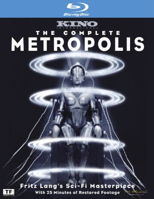 Image of Complete Metropolis Kino Lorber Blu-ray boxart