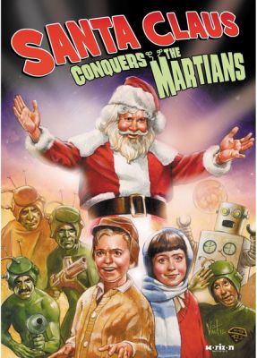 Image of Santa Claus Conquers The Martians: Remastered Edition Kino Lorber DVD boxart