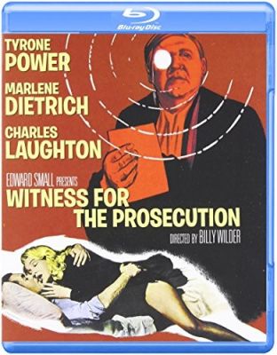 Image of Witness For The Prosecution Kino Lorber Blu-ray boxart