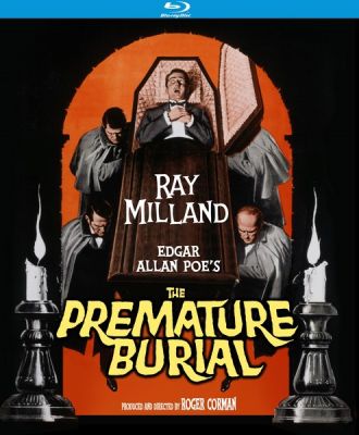 Image of Premature Burial Kino Lorber Blu-ray boxart