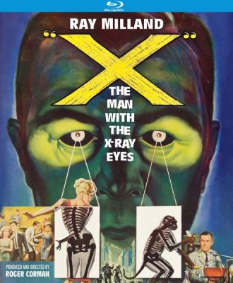 Image of X: The Man With The X-Ray Eyes Kino Lorber Blu-ray boxart