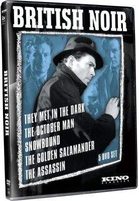 Image of British Noir: Five Film Collection Kino Lorber DVD boxart