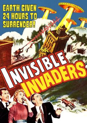 Image of Invisible Invaders Kino Lorber DVD boxart