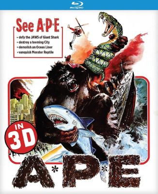 Image of Ape 3D Kino Lorber 3D Blu-ray boxart
