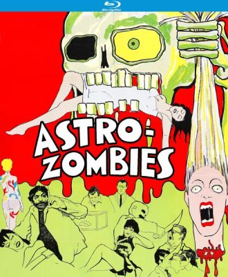 Image of Astro-Zombies Kino Lorber Blu-ray boxart