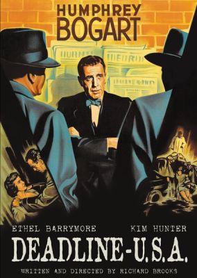 Image of Deadline U.S.A. Kino Lorber DVD boxart