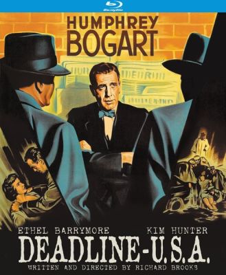 Image of Deadline U.S.A. Kino Lorber Blu-ray boxart
