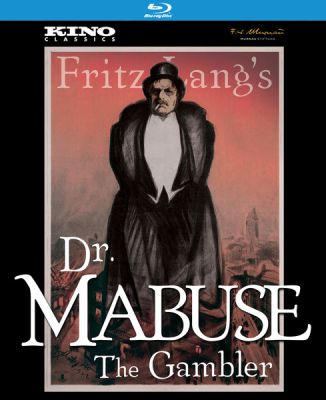 Image of Dr. Mabuse: The Gambler  Kino Lorber Blu-ray boxart