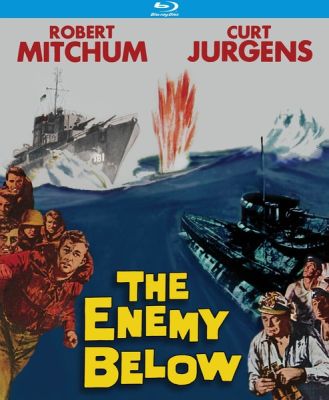 Image of Enemy Below Kino Lorber Blu-ray boxart