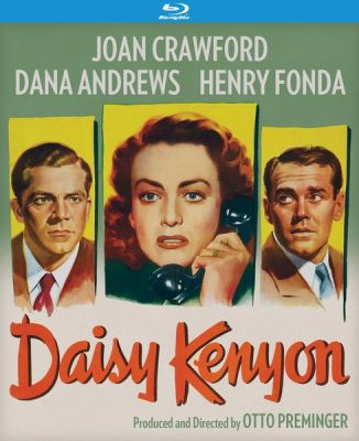 Image of Daisy Kenyon Kino Lorber Blu-ray boxart