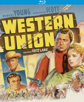 Image of Western Union Kino Lorber Blu-ray boxart