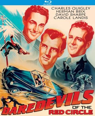 Image of Daredevils Of The Red Circle Kino Lorber Blu-ray boxart