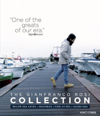 Image of Gianfranco Rosi Collection Kino Lorber Blu-ray boxart