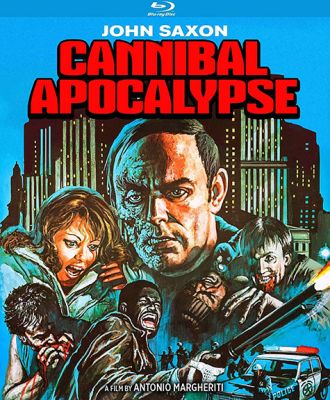 Image of Cannibal Apocalypse: Cannibal In The Streets, Invasion Of The Flesh Kino Lorber Blu-ray boxart