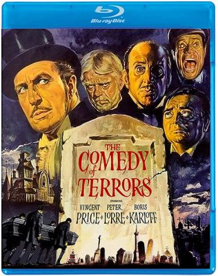 Image of Comedy of Terrors Kino Lorber Blu-ray boxart