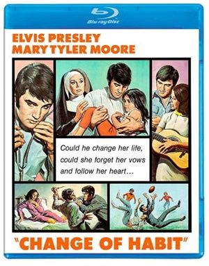 Image of Elvis: Change of Habit Kino Lorber Blu-ray boxart