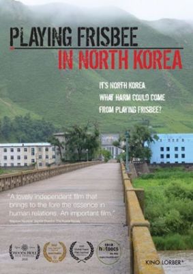 Image of Playing Frisbee in North Korea Kino Lorber DVD boxart