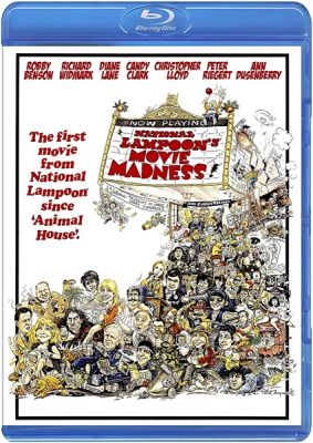 Image of National Lampoon's Movie Madness Kino Lorber Blu-ray boxart