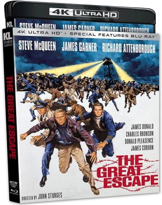 Image of Great Escape Kino Lorber 4K boxart