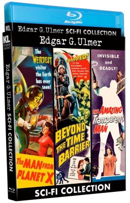 Image of Edgar G. Ulmer Sci-Fi Collection Kino Lorber Bluray boxart