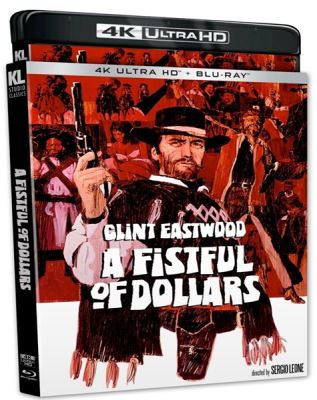 Image of A Fistful of Dollars Kino Lorber 4K boxart