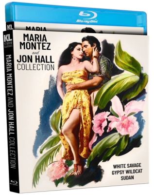 Image of Maria Montez & Jon Hall Collection Kino Lorber Blu-ray boxart