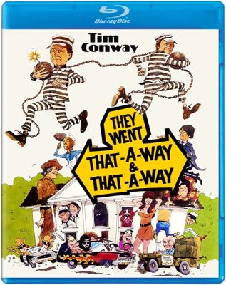 Image of They Went That-A-Way and That-A-Way Kino Lorber Blu-ray boxart