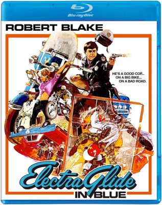 Image of Electra Glide in Blue Kino Lorber Blu-ray boxart