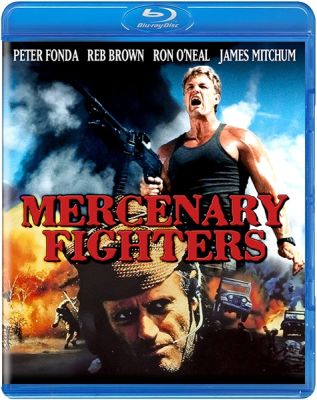 Image of Mercenary Fighters Kino Lorber Blu-ray boxart